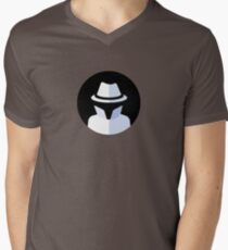 The Spy Brief Logo Men's V-Neck T-Shirt