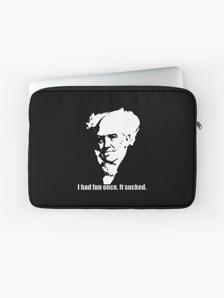 Funda Para Portatil Arthur Schopenhauer Pesimismo De