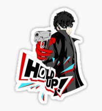 Persona 5 Joker hold up Sticker