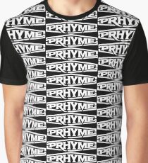 PR white Graphic T-Shirt