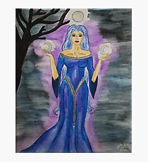 Triple Moon Goddess Photographic Print