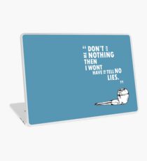 Huck Finn Quote Laptop Skin