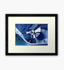 TIME TRAVEL! Framed Print