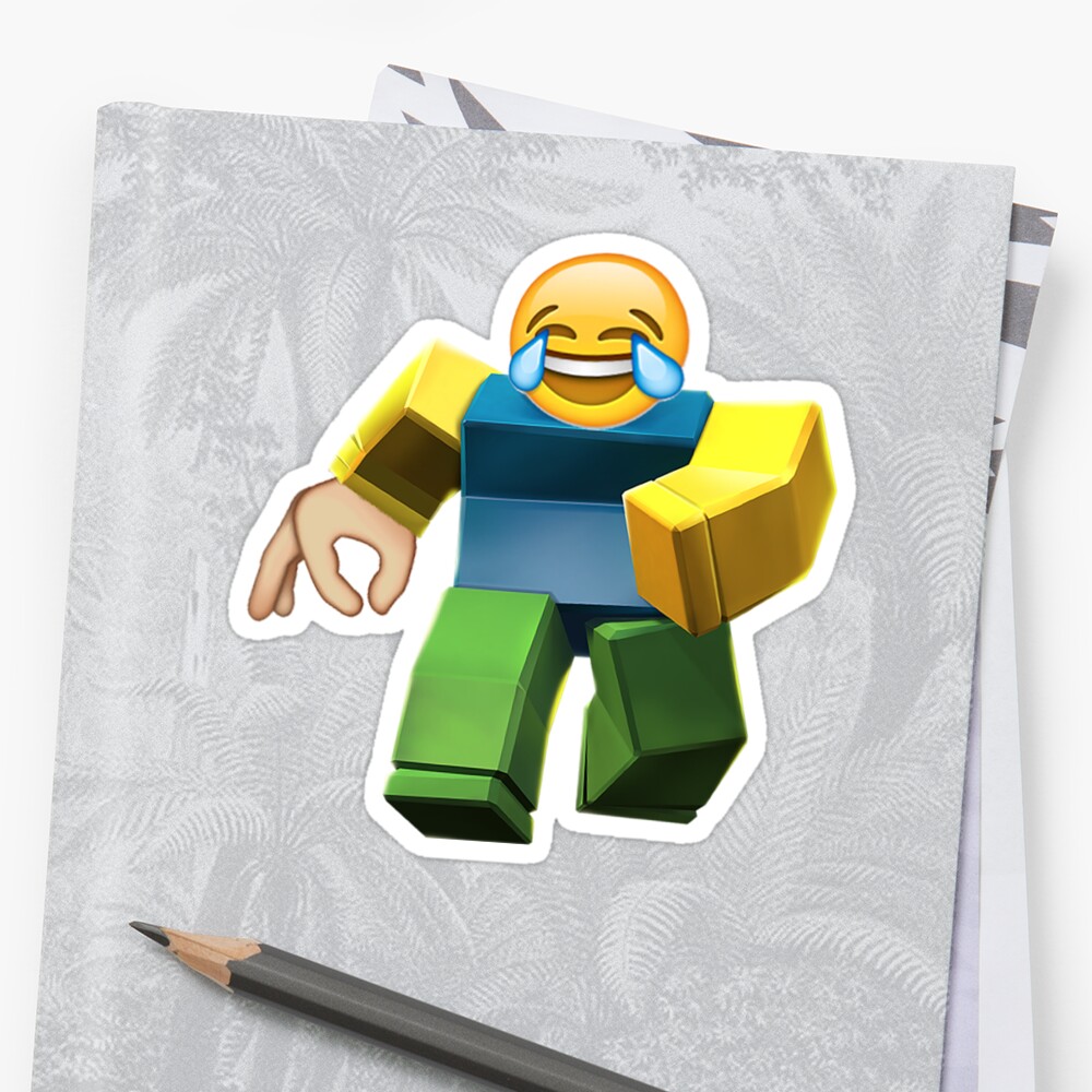 Roblox With A Hand And Emoji Sticker By Gggirl24 - roblox how to do emojis