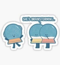 Brainstorming V2 Sticker