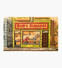Bob’s Burgers Storefront Photographic Print