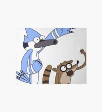 Mordecai and Rigby Art Board