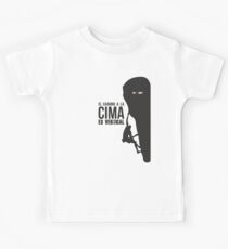 Climbing is like life FITNOQUIT Kids Tee