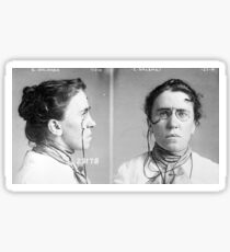 Emma Goldman Feminist-Anarchist Sticker