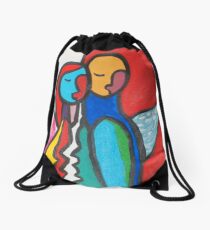 Peace on Earth Drawstring Bag