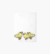 Bunch of Baby Ducks Art Board