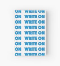 write on Hardcover Journal