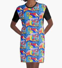Sleep that dreams Graphic T-Shirt Dress