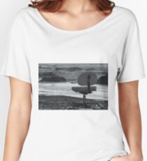 Chair of Oceanography (bw) Women's Relaxed Fit T-Shirt