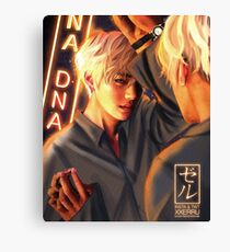 Taehyung Mirror DNA poster xxerru Canvas Print
