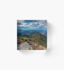 The Adirondack High Peaks, New York. Acrylic Block