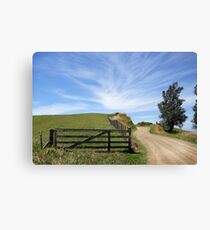 Cloud burst Canvas Print