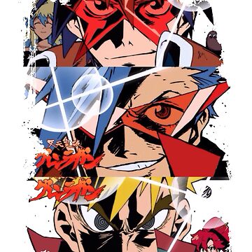 Tengen Toppa Gurren Lagann Poster for Sale by LOUBNASHOP94