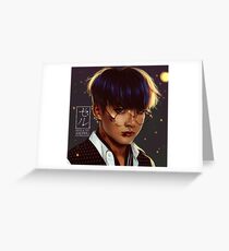 Jungkook Alter Ego Boyfriend by XXerru Greeting Card