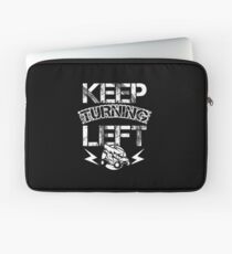 Keep Turning Left Laptop Sleeve