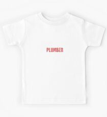American Flag | Plumber Gift Kids Tee