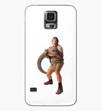 Steve Irwin und Croc Hülle & Klebefolie für Samsung Galaxy