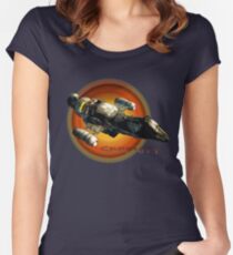 Firefly - Serenity Spaceship Women's Fitted Scoop T-Shirt