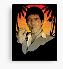 Tony Montana Aka ScarFace Aka Me Canvas Print