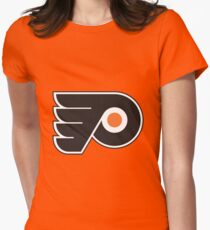 Philadelphia Flyers Logo Women's Fitted T-Shirt