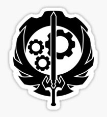 A Better Brotherhood of Steel Symbol Sticker
