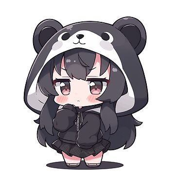 Anime hot sale panda hoodie