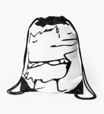 Self-Hug Dog Drawstring Bag