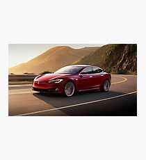 Tesla Model S (3) Photographic Print