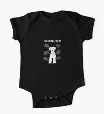 Schnauzer Humor One Piece - Short Sleeve