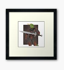 Veezara - Skyrim Framed Print