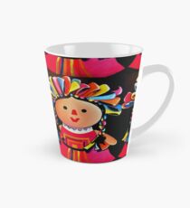 Taza cónica Maria Doll mexicana Black