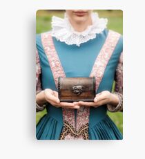 renaissance lady Canvas Print