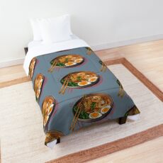 Japanses Ramen Noodles Bowl Comforter