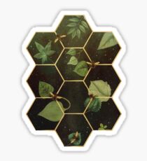 Bienen im Weltraum Sticker
