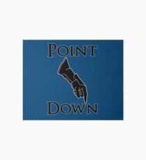 DS3 - Point Down Art Board Print