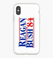 Reagan Bush 84 iPhone Case