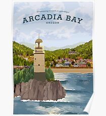 Life is Strange - Arcadia Bay Travel Poster (Day) Poster