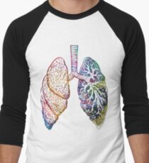 Lungs - Colours Men's Baseball ¾ T-Shirt