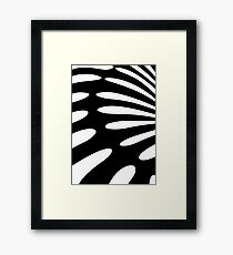 ZEBRA STRIPES Framed Print