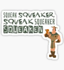 You Owe Me A New Acorn. Sticker