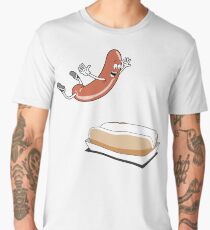 Happy Hot Dog T-Shirt - Power Rangers Men's Premium T-Shirt
