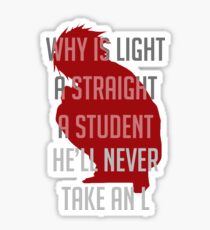 L joke Sticker