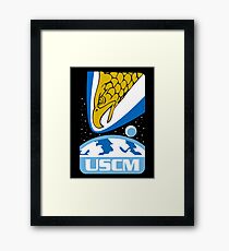 USCM Colonial Marines Framed Print