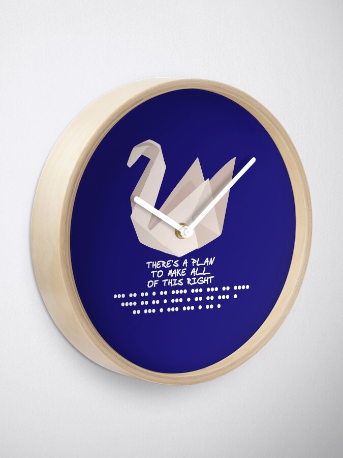 Prison Break Origami T Shirt Clock