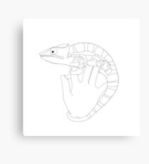 Panther Chameleon Canvas Print